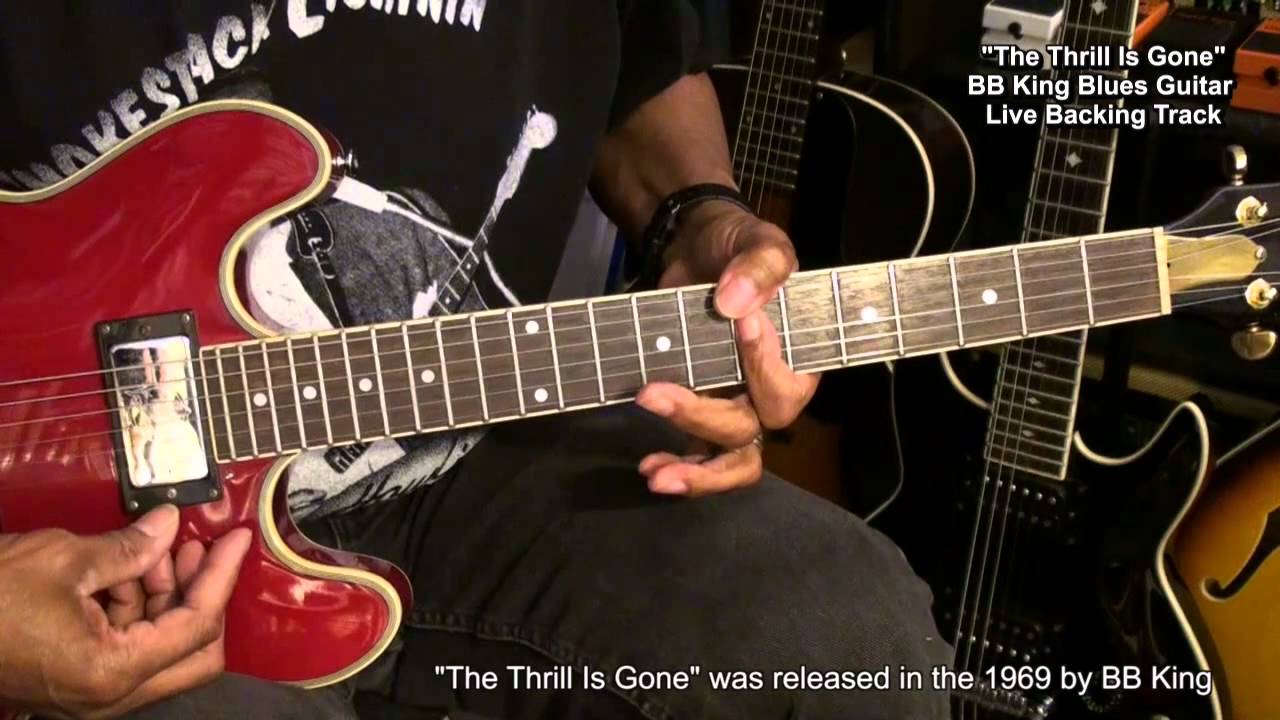 usa play greenville sc Bm - THE THRILL IS GONE B.B. King Tribute Live Guitar Practice Backing Track EricBlackmonMusicHD