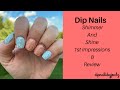 Dip Nails l Shimmer and Shine 1st Impressions/ **GIVEAWAY CLOSED**Review l SURPRISE GIVEAWAY