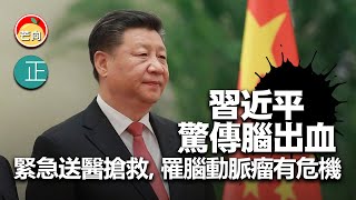 20220517L  外媒瘋傳，習近平驚傳腦出血，緊急送醫搶救，罹腦動脈瘤有危機