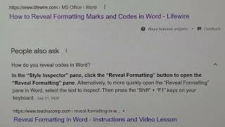 MS Word Not Spell Checking Document - Reveal Codes to Fix Reveal Codes In Word