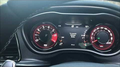 Hellcat launch control 1500rpm 0-100