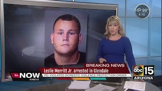 Mugshot released of Leslie Merritt Jr after arrest in Glendale