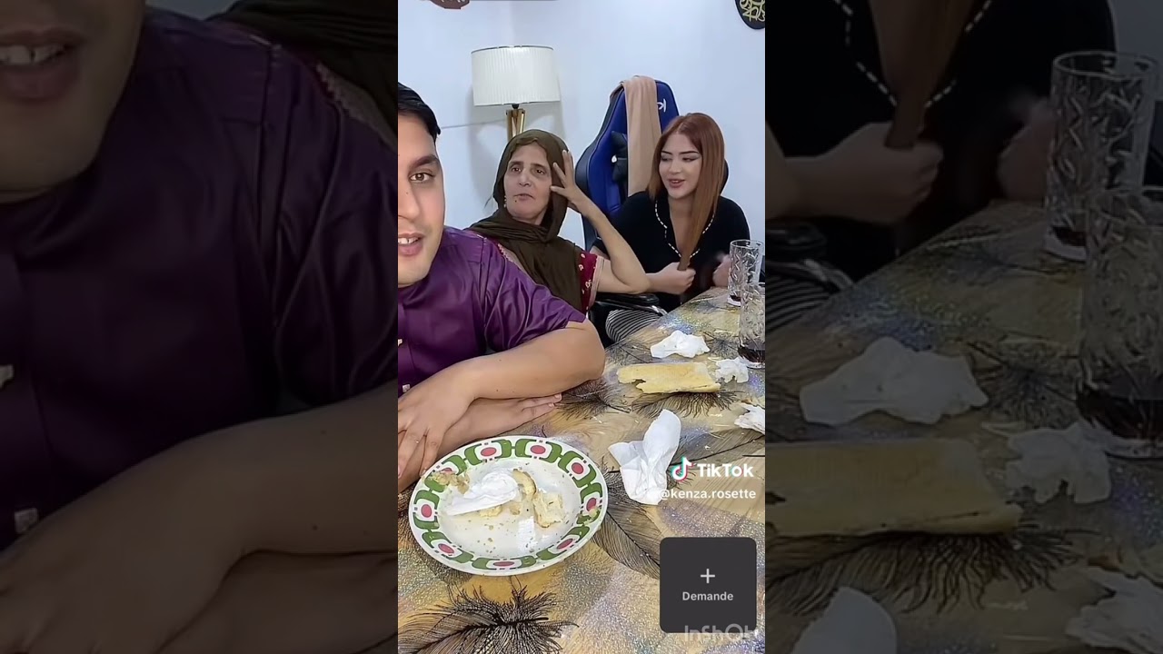 لايف حسام لافوفو مع يماه خولة او أحلام❤️اجواء رائعة تشبع ضحك معاهم كي العادة 😂😂😂😂