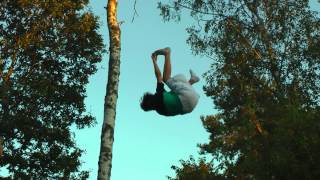 Trampoline Tricks (Doubles, Corks, Grabs, Spins, Riskyflip etc.