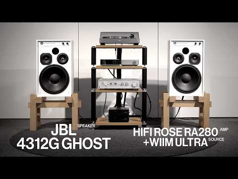 COTTON 비청] JBL 4312G Ghost Edition + HIFIROSE RA280 & WiiM ULTRA