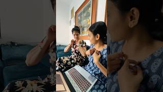 Amma designed Kurtis🥳 | Shoot with amma & aunty😍 | DV052🤩 #thejathangu #Shorts