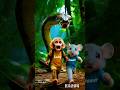 Snake Attack in Jungle 😱 | Cute Animals Story #shorts #youtubeshorts