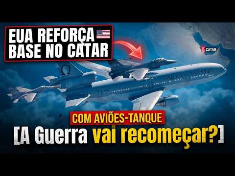 US reinforces base in QATAR with TANKER AIRCRAFT [Is the War about to restart?]