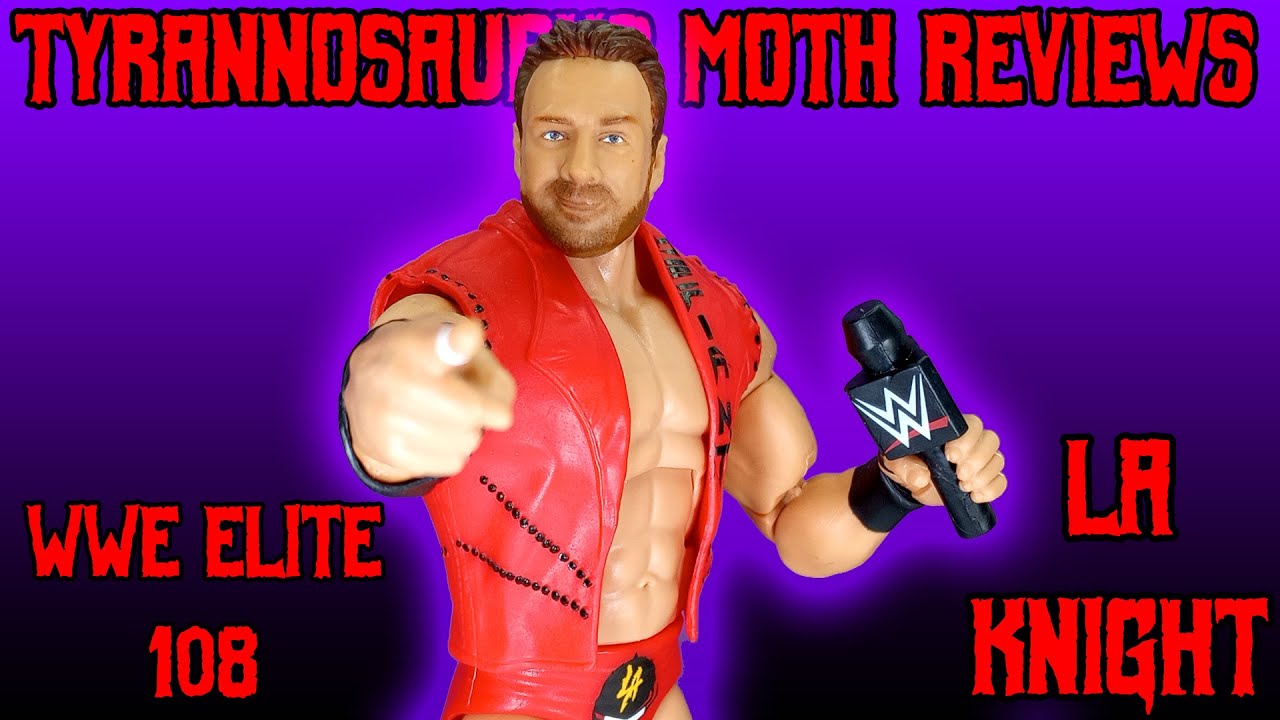 Mattel WWE Elite Collection 108 LA Knight figure review - YouTube