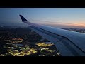 Delta A220-100 Sunset Landing in Minneapolis 