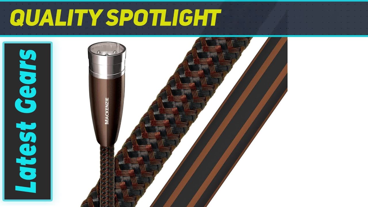 AudioQuest Mackenzie XLR Cables: Unparalleled Sound Quality and Reliability!