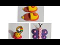 How to create clay craft videos show butterfly idea 🦋👞💜♥️