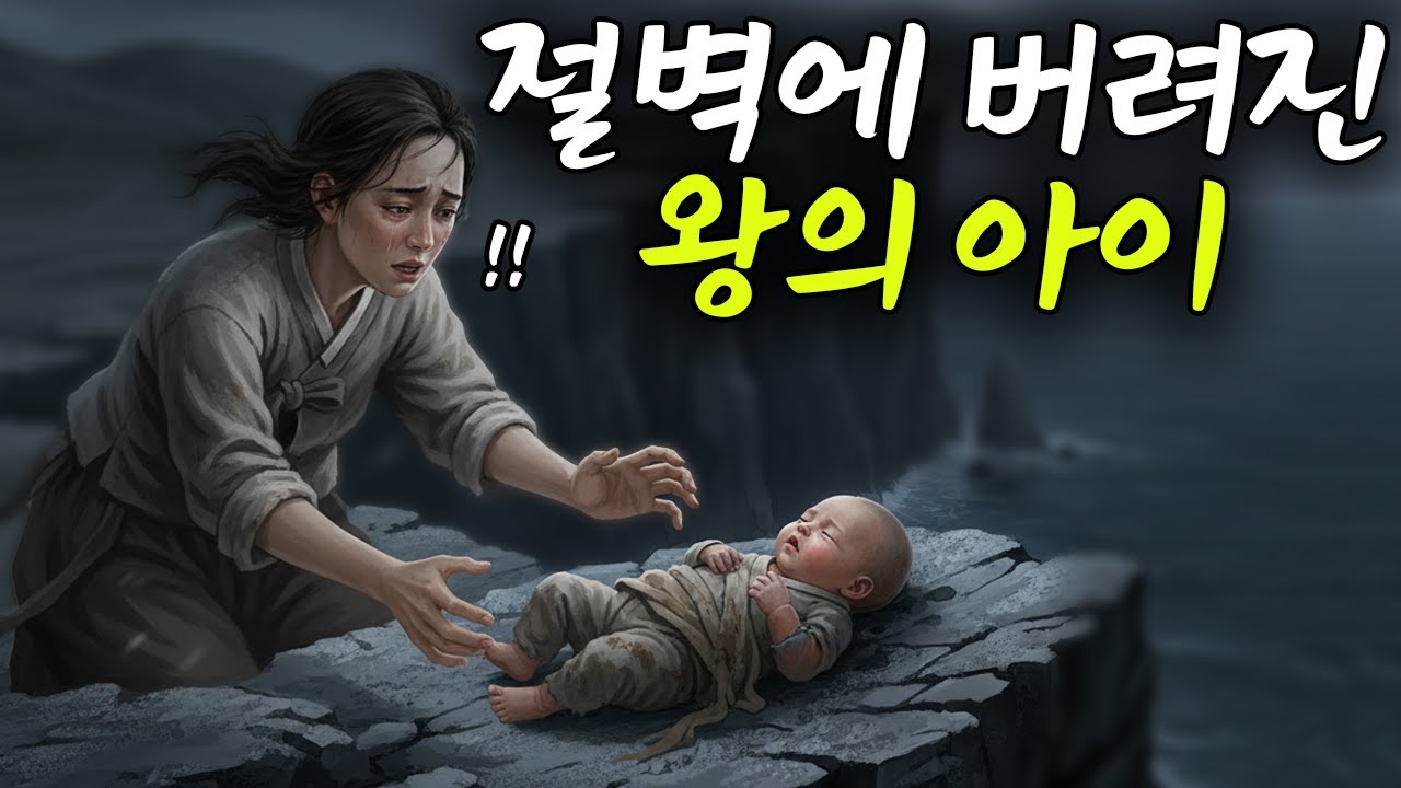 절벽에 버려진 왕의 아이