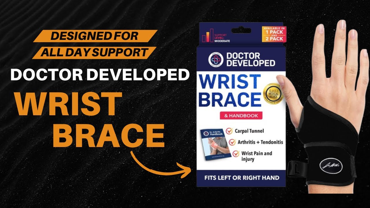 Doctor Developed Wrist Brace Review | Support for Carpal Tunnel, Arthritis & Fitness
