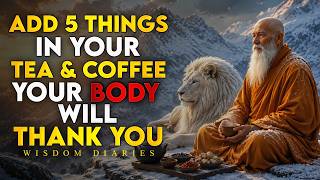 Add these 5 Things to your Tea or Coffee | Heal Your Body Naturally | Buddhist Wisdom | Buddhism