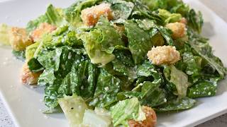 Classic Caesar Salad You Can Easily Make at Home | How to Make Caesar Salad