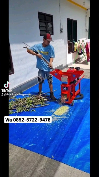 Multi-function grass chopping machine - Animal feed flour machine