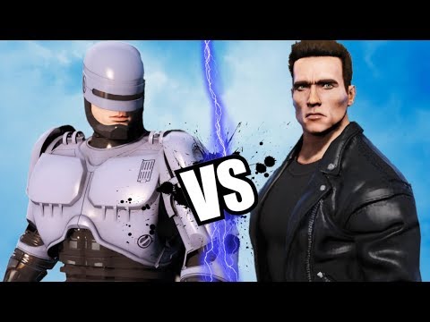 RoBoCop vs The Terminator - Epic Battle