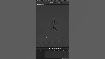 walk cycle animation in blender #gamedev