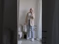 تنسيقات الجاكيت البيج للمحجبة