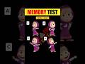 Memory Test : Guess The Correct One ! | Memory Puzzles and Riddles | #shorts #viral #paheliyan