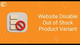 Website Disable Out of Stock Product Variant in Odoo || INKERP
