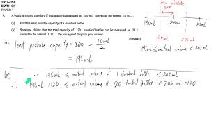 Hkdse 2017 Math Paper 1 - Estimation