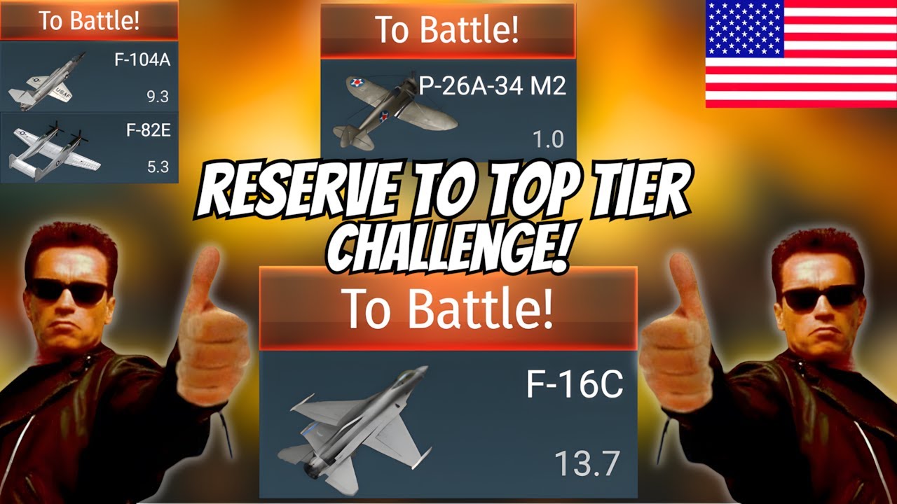 American Fighter Lineup Speedrun1.0 reserve To 13.7 Top Tier