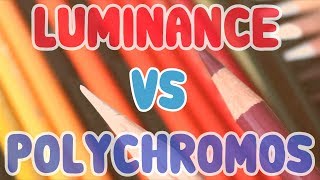 Caran D'ache Luminance VS Faber Castell Polychromos Pencils