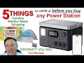 🔴Growatt VITA 550 Review - 5 Questions to Size up any Power Station