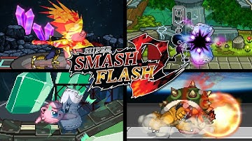Super Smash Flash 2 Beta 1.2.1 - Who Has The Strongest Move