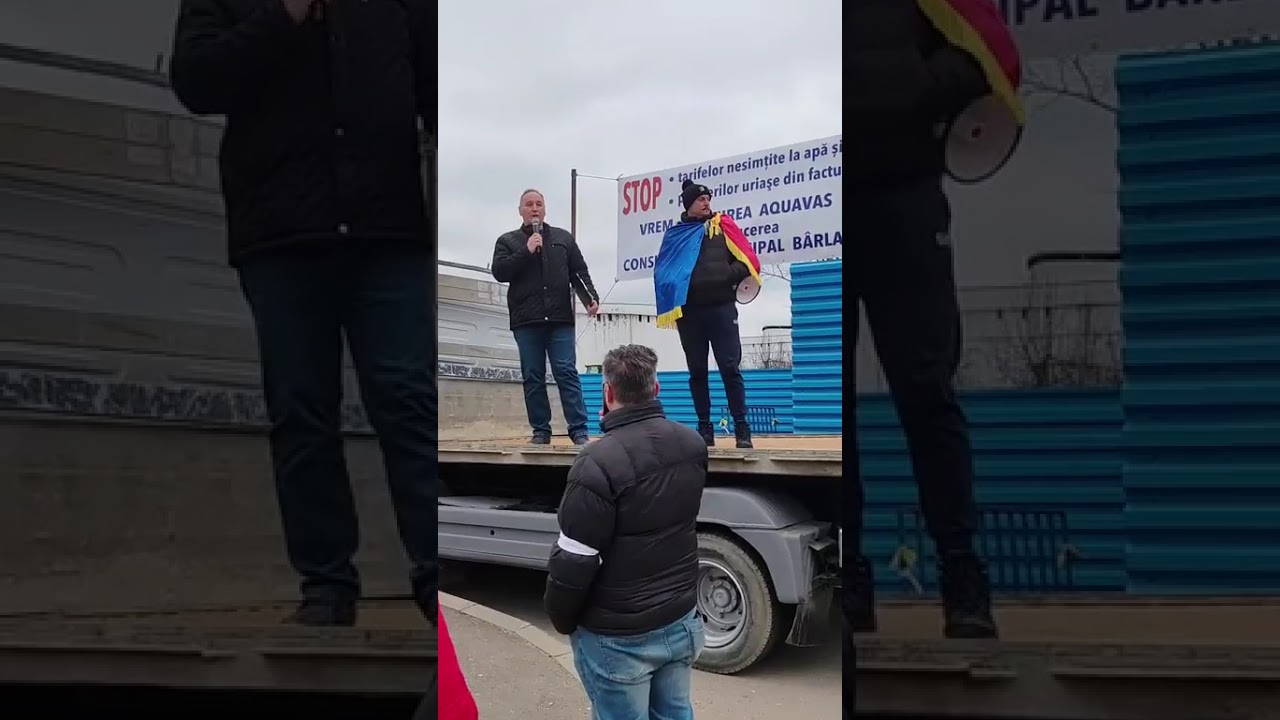 Protest la Aquavas Bârlad - concluzii