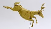 Origami Horse 1.1 Tutorial (Satoshi Kamiya) 折り紙 馬 оригами учебник