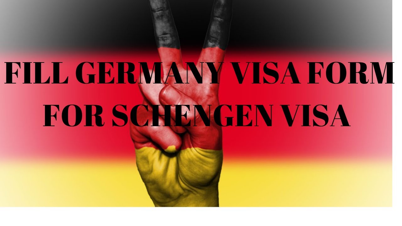 germany visit visa application