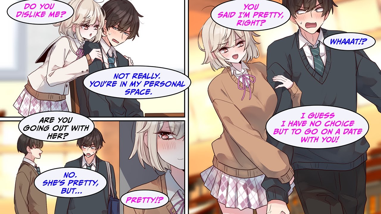 [Manga Dub] The most popular girl in class ended up next to me and started talking to me