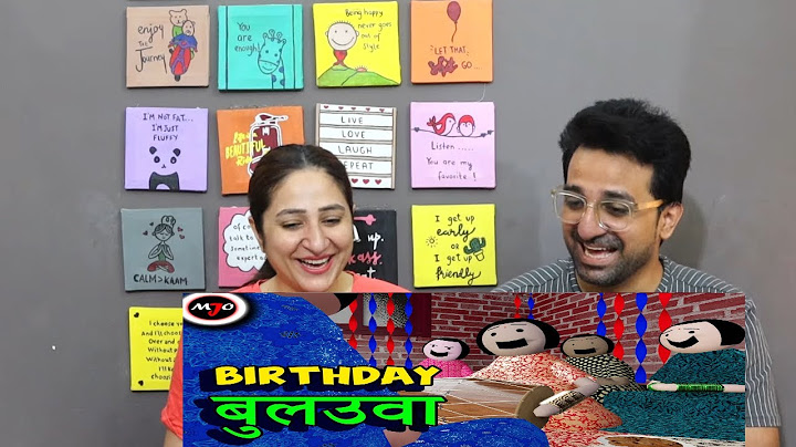 Pakistani Reacts to BIRTHDAY बुलउवा || Make Joke Of || MJO || Saurabh Shukla