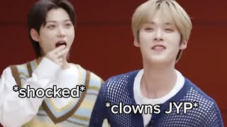 Stray Kids clowning JYP once again