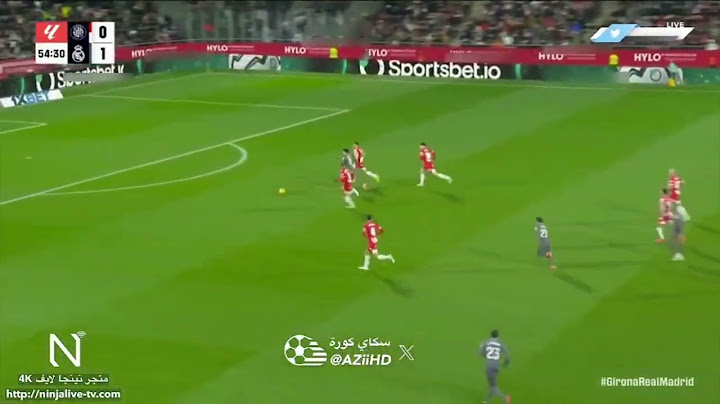 Girona FC 0:3 Real Madrid all goals.