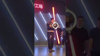 ACTUAL SPINNING GRAND INQUISITOR LIGHTSABER | DX SABERS | REALISTIC LIGHTSABER #starwars #lightsaber