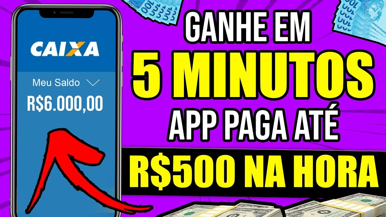 [GANHE EM 5 MIN] NOVO APP QUE GANHA DINHEIRO DE VERDADE PAGA R$470🤑Como Ganhar Dinheiro na Internet