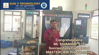 Experience the SUN V Difference#cnc #vmc #mastercam #education #solidworks #best #practicaltraining