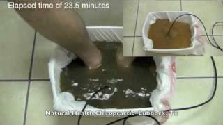 Chiropractor Lubbock Texas Dr. Scott Howard Ion cleanse detox footbath