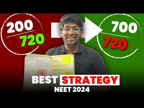200 to 700 marks🤫| Can i crack NEET 2024 from now ? | Best strategy ...