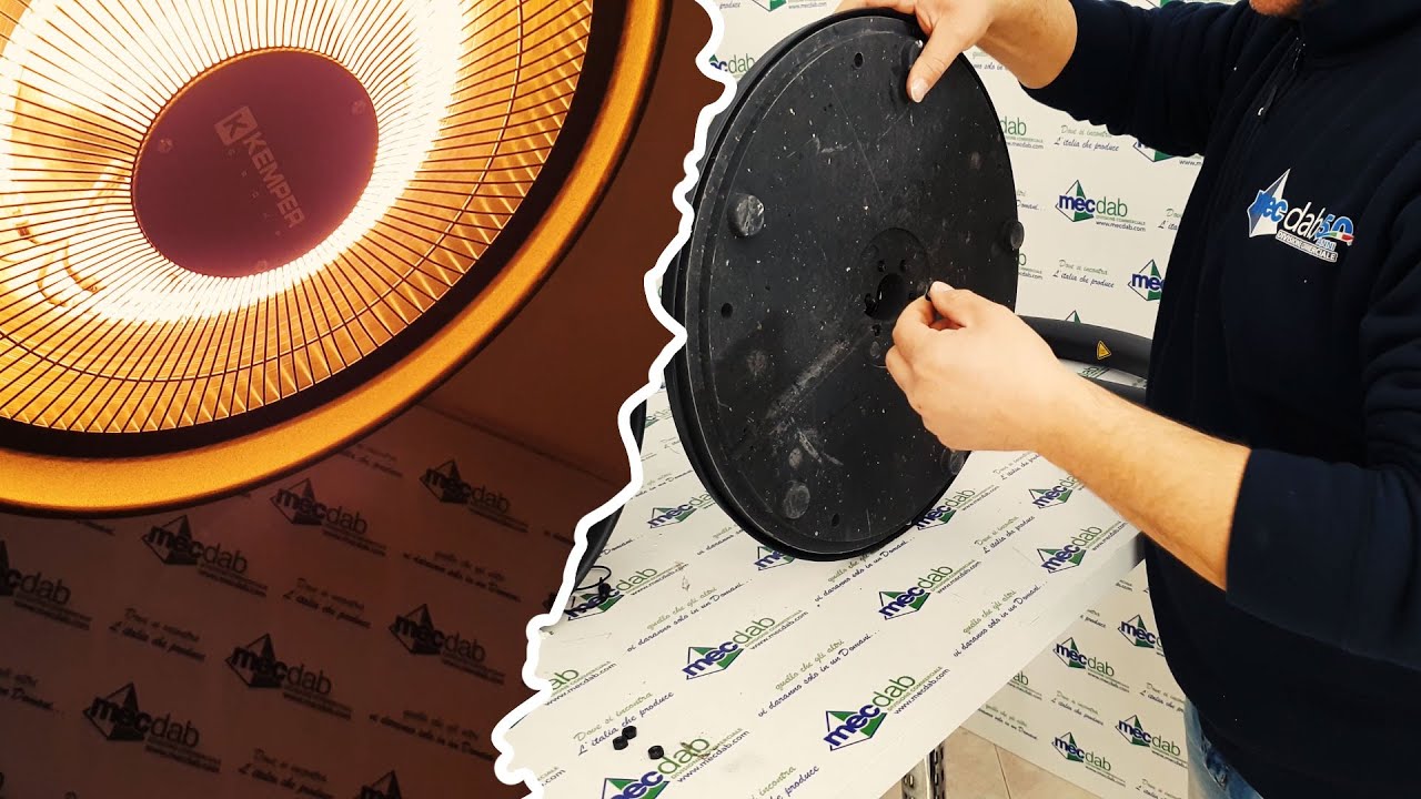 Unboxing Tutorial Stufa Elettrica Infrarossi Da Esterno