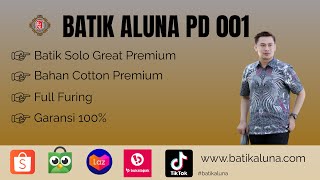 Kemeja Batik Jumbo Lengan Pendek Pria Baju Batik Premium Cowok Kemeja Batik Slimfit Modern Terbaru Baju Atasan Kantor Pria Produksi Batik Aluna