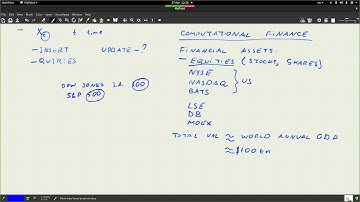 Time Series DataBases (Intro), Lecture 27 Apr 2020