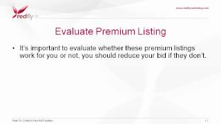 Google AdWords Advanced Tutorial 8 - How To Control Your Ad Position