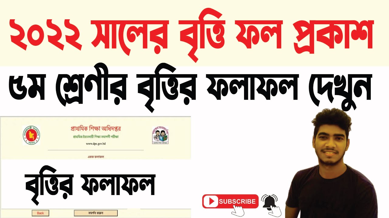 প্রাথমিকের বৃত্তির ফল ২৮ ফেব্রুয়ারির মধ্যে/Class 5 Scholarship result-2022