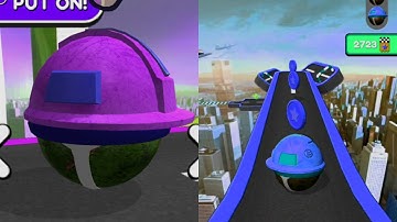 Going Balls Vs Reverse Balls Fast Run Gameplay - 240