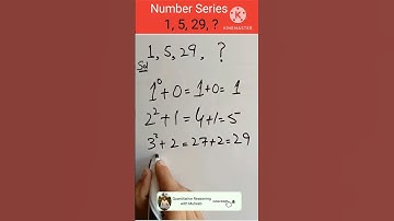 Math Lovers may subscribe, like, comment and share. number series.